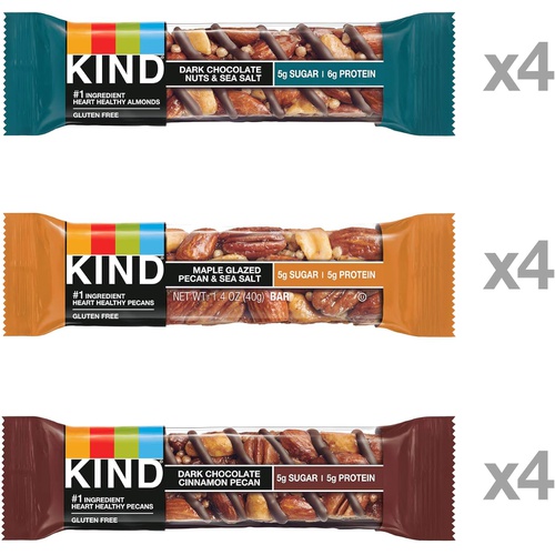  KIND KIND Kind Bars, Nuts and Spices Variety Pack, Gluten Free