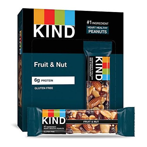  KIND KIND KIND Bars, Fruit & Nut, Gluten Free, Low Sugar, 1.4 Ounce Bars, (Packaging May Vary) (Pack of 12)