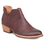 Kork-Ease Skye Bootie_DARK RED DISTRESSED