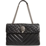 Kurt Geiger London Extra Extra Large Kensington Leather Shoulder Bag_BLACK