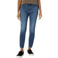 KUT from the Kloth Connie High-Rise-Fab AB-Ankle Skinny Raw Hem in Shy