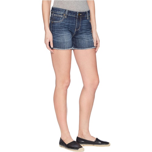  KUT from the Kloth Gidget Fray Jean Shorts