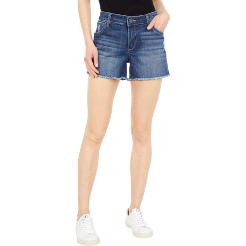  KUT from the Kloth Gidget Fray Jean Shorts