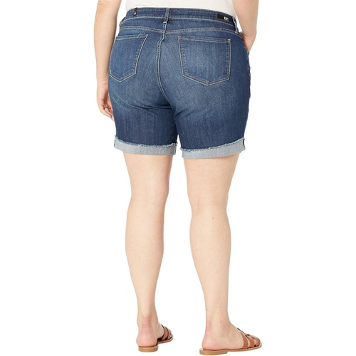  KUT from the Kloth Plus Size Catherine Boyfriend Jean Shorts