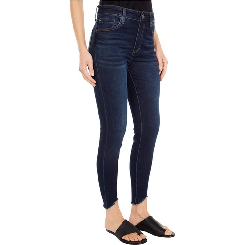  KUT from the Kloth Connie High-Rise Ankle Skinny with Curve Raw Hem in Alter