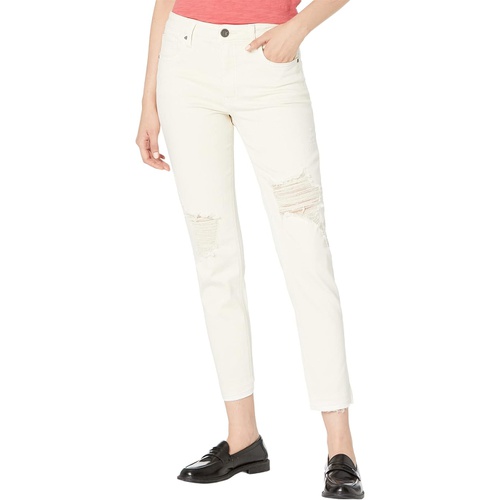  KUT from the Kloth Rachael High-Rise Fab AB Mom Released Hem in Ecru