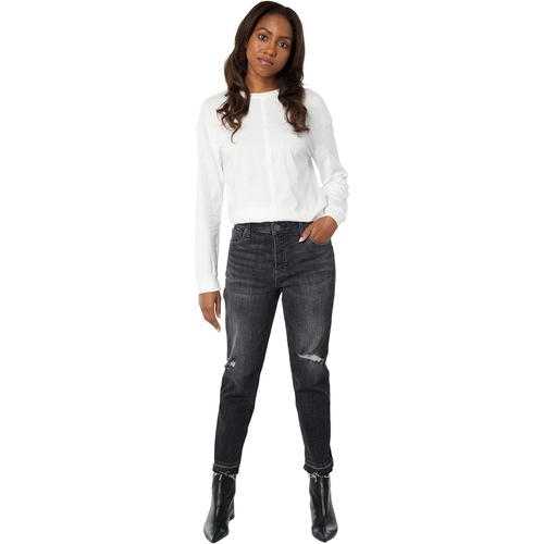  KUT from the Kloth Rachael High-Rise Fab AB Mom Jeans Released Hem in Prowess
