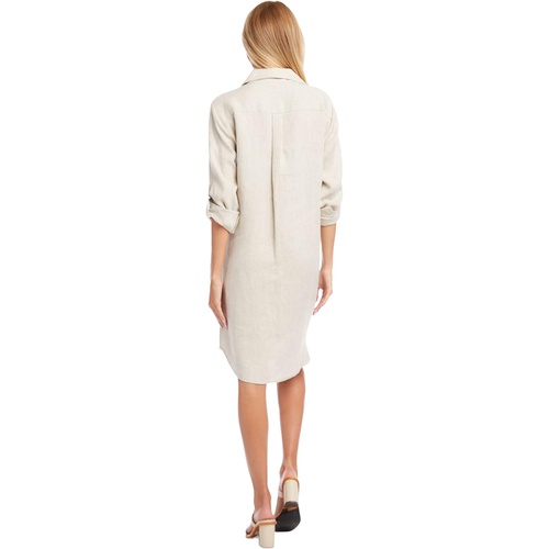  Karen Kane Linen Shirtdress