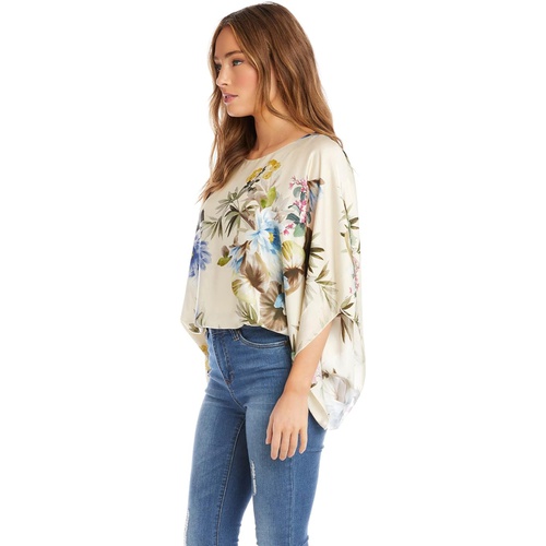  Karen Kane Blouson Scarf Top