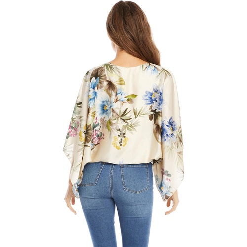  Karen Kane Blouson Scarf Top