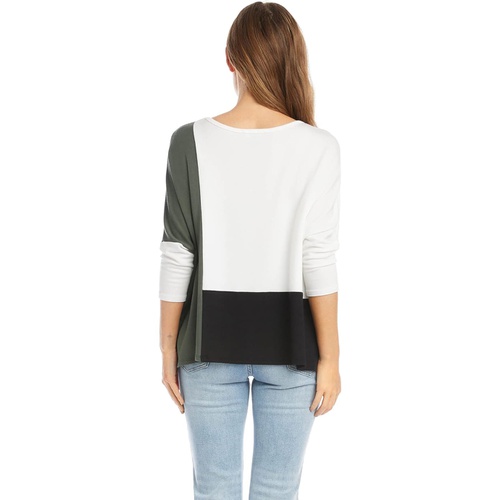  Karen Kane Color-Block Top