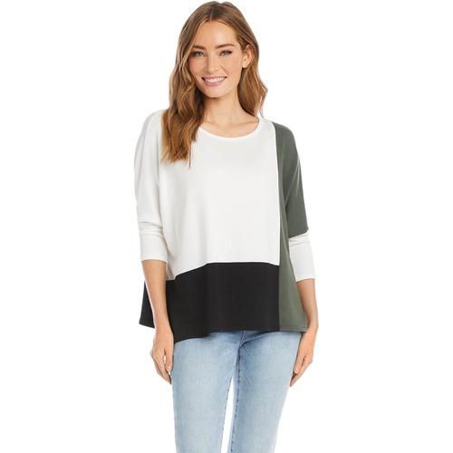  Karen Kane Color-Block Top