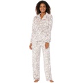 Karen Neuburger Novelties Long Sleeve Minky Fleece Girlfriend PJ Set with Socks