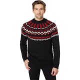 Karl Lagerfeld Paris Fair Isle Mock Neck Sweater