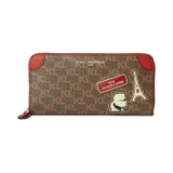 Karl Lagerfeld Paris Zip Around Wallet