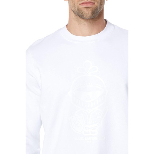  Karl Lagerfeld Paris In Armor French Terry Sweatshirt