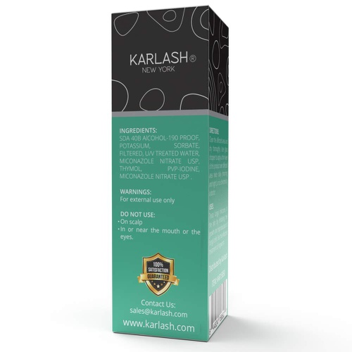  Karlash Finger & Toenail Fungus Treatment Kit EXTRA STRONG Made in USA Nail Fungus Care Nails Toe Nail 0.5 oz (Pack of 2)