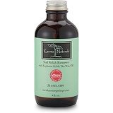 Karma Organic Nail Polish Remover-Tea Tree Oil Based Formula, moisturize and Nourish Nails