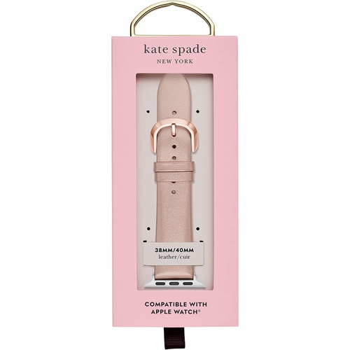 케이트스페이드 Kate Spade New York 38/40 mm Leather Apple Watch Band - KSS0044