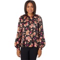 Kate Spade New York Floral Bouquet Keyhole Top