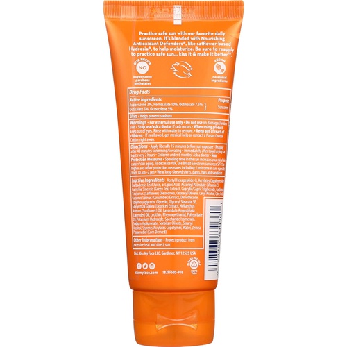  Kehe Solutions Kiss My Face Face Factor Face + Neck Sunscreen SPF 50 2 OZ