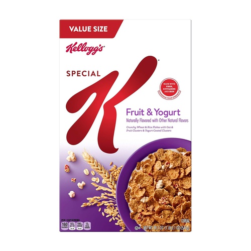  Kelloggs Special K Cereal, Fruit & Yogurt 19.1 oz