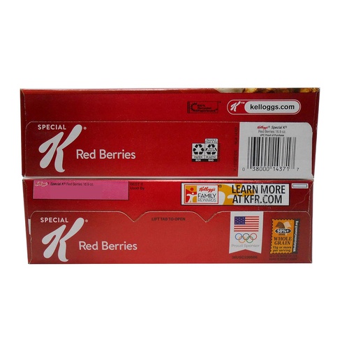  Special K Kelloggs Cereal, Red Berries, 16.90 Ounce (Pack of 2)