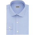 Unlisted by Kenneth Cole Mens Dress Shirt Slim Fit Checks and Stripes (Patterned)