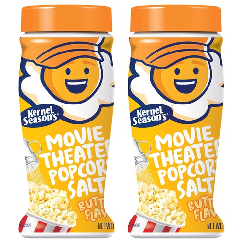  Kernel Seasons Popcorn Seasoning Jumbo Movie Theater Butter Variety Pack, Salt, 2 Count