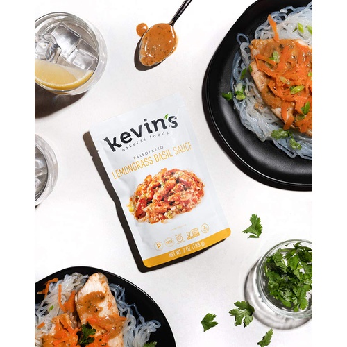  Kevins Natural Foods Thai Coconut Sauce - Keto and Paleo Simmer Sauce - Stir-Fry Sauce, Gluten Free, No Preservatives, Non-GMO - 3 Pack (Thai Coconut)