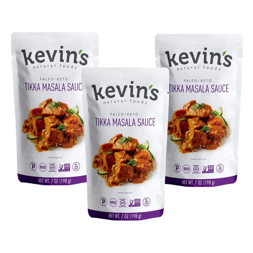  Kevins Natural Foods Thai Coconut Sauce - Keto and Paleo Simmer Sauce - Stir-Fry Sauce, Gluten Free, No Preservatives, Non-GMO - 3 Pack (Thai Coconut)