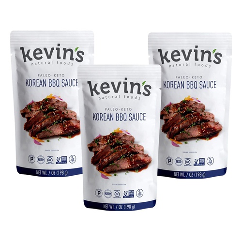  Kevins Natural Foods Thai Coconut Sauce - Keto and Paleo Simmer Sauce - Stir-Fry Sauce, Gluten Free, No Preservatives, Non-GMO - 3 Pack (Thai Coconut)