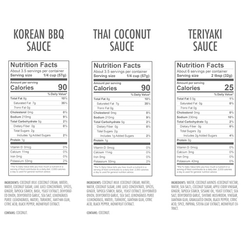  Kevins Natural Foods Teriyaki Sauce - Keto and Paleo Simmer Sauce - Stir-Fry Sauce, Gluten Free, No Preservatives, Non-GMO - 3 Pack (Teriyaki)