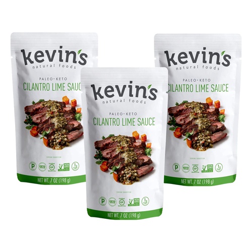  Kevins Natural Foods Tomatillo Taco Sauce - Keto and Paleo Simmer Sauce - Stir-Fry Sauce, Gluten Free, No Preservatives, Non-GMO - 3 Pack (Tomatillo Taco)