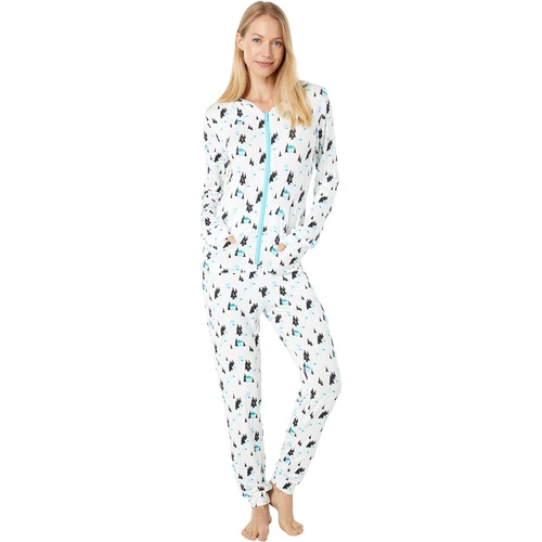  Kickee Pants One-Piece PJ Jumpsuit with Hood