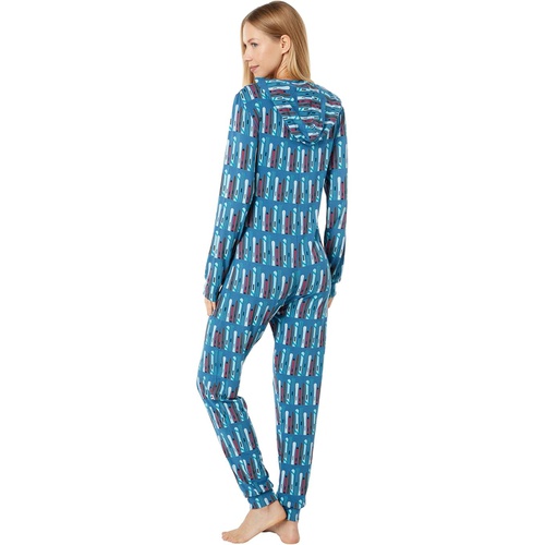  Kickee Pants One-Piece PJ Jumpsuit with Hood