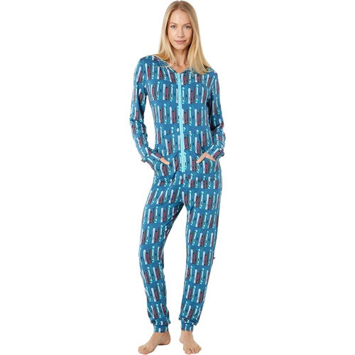  Kickee Pants One-Piece PJ Jumpsuit with Hood