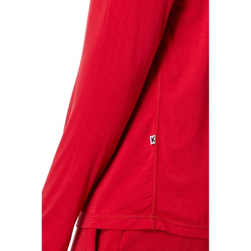  Kickee Pants Long Sleeve Hooded Tee