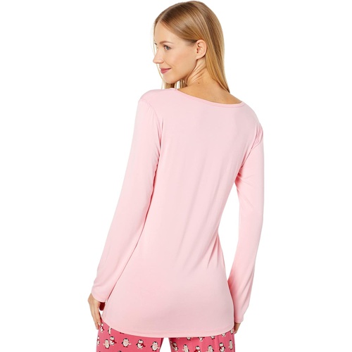  Kickee Pants Long Sleeve Loosey Goosey Tee & Pants PJ Set