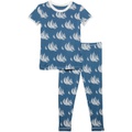 Kickee Pants Kids Short Sleeve Pajama Set (Big Kids)