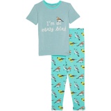 Kickee Pants Kids Short Sleeve Pajama Set (Big Kids)