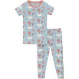 Kickee Pants Kids Short Sleeve Pajama Set (Toddleru002FLittle Kids)