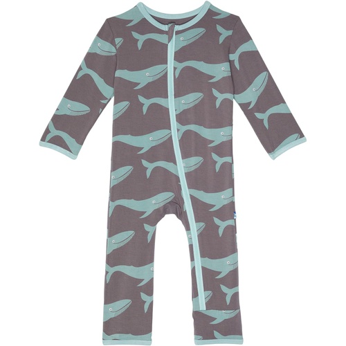  Kickee Pants Kids Print Coverall with Zipper (Infant)