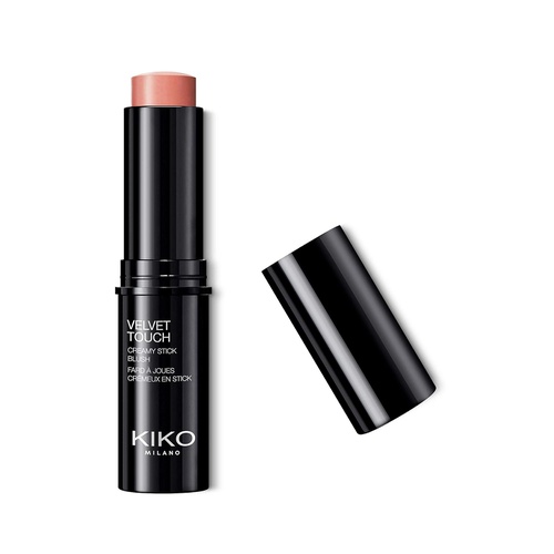  KIKO MILANO - Velvet Touch Cream Blush Stick | Creamy Texture and Radiant Finish | Golden Sand 01 | Cruelty Free Makeup | Professional Makeup Blush | Made in Italy