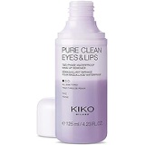 KIKO MILANO - Pure Clean Eyes & Lips Two-phase Makeup Remover for Eyes and Lips. 125 ml / 4.22 Ozl | Waterproof Makeup Remover Ideal 4 All Skin Types | Lip and Eye Makeup Remover |