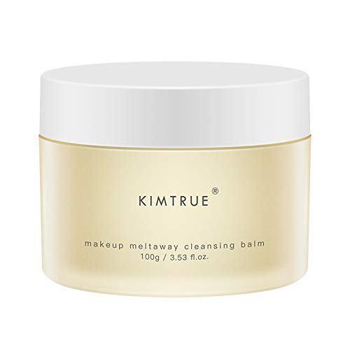  KIMTRUE Meltaway Makeup Remover Cleansing Balm, No-Emulsify with Bilberry & Moringa Seed Extracts - 15g