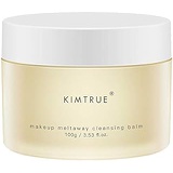 KIMTRUE Meltaway Makeup Remover Cleansing Balm, No-Emulsify with Bilberry & Moringa Seed Extracts - 100g / 3.53 oz