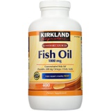 Kirkland Signature Natural Fish Oil Concentrate with Omega-3 Fatty Acids - 400 Softgels (Pack of 2)