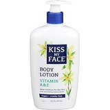Kiss My Face Body Lotion (Packaging May Vary), opaque, Vitamin A and E, 16 Fl Oz