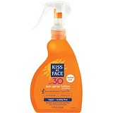 Kiss My Face Sun Spray Sunscreen Lotion SPF 30 Sunblock, 14 oz